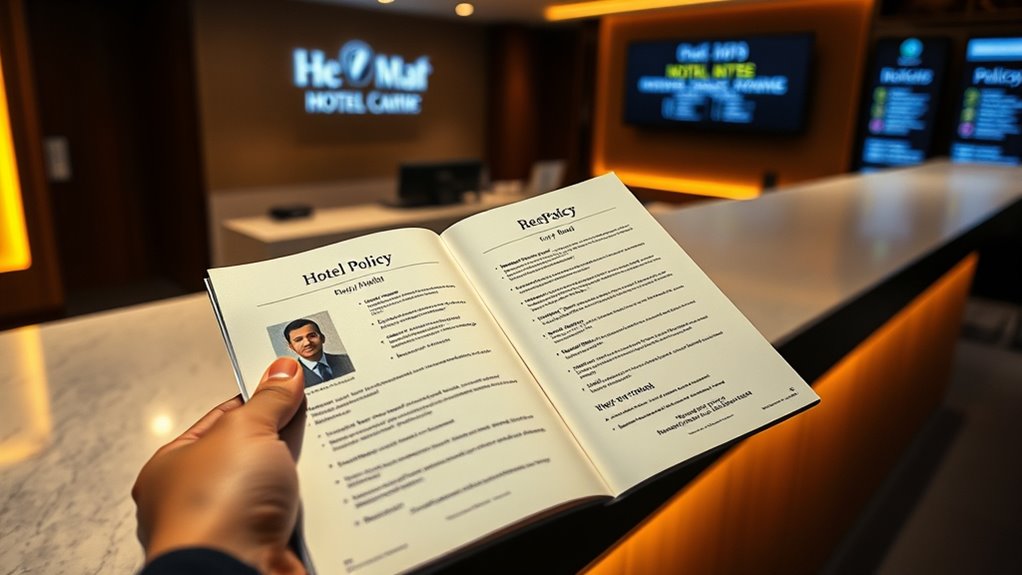 hotel deposit payment policies