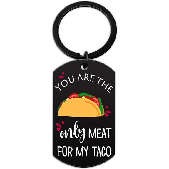 Funny Men's Keychain Gift for Valentine's Christmas
