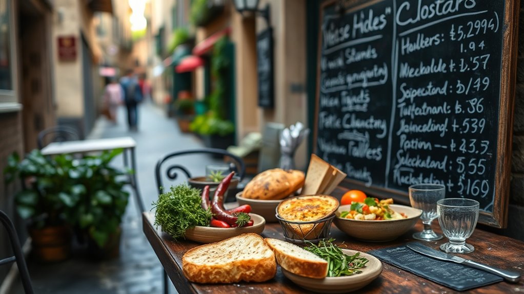 identify authentic local eateries