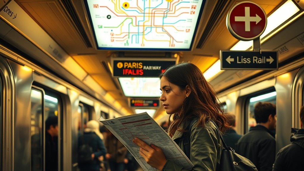 identify signs and routes