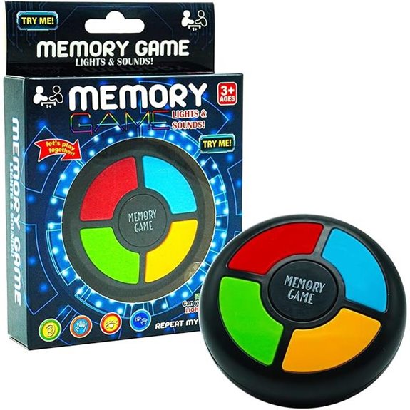 Light-Up Memory Games for Kids Ages 4-8