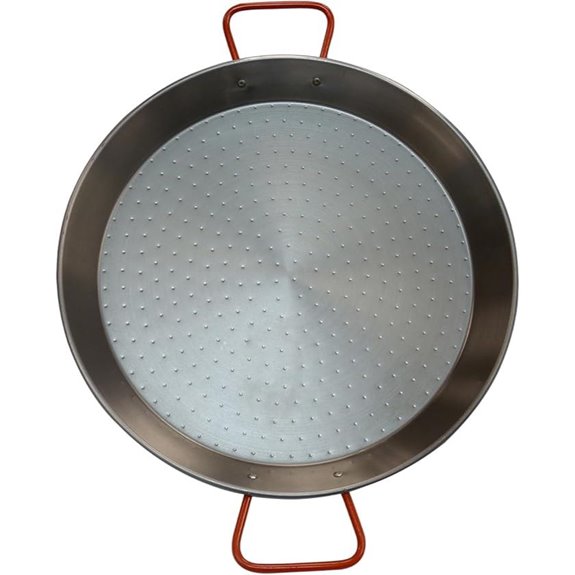 IMUSA USA Red Paella Pan 15-Inch 15 Inch