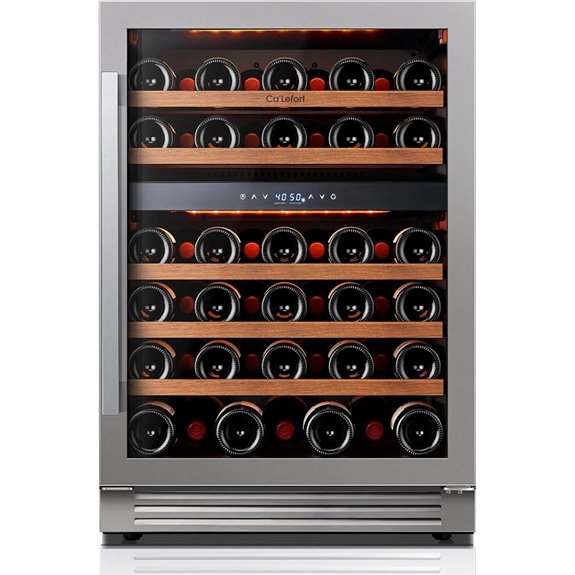 Ca'Lefort 24-Inch 52-Bottle Dual Zone Wine Cooler