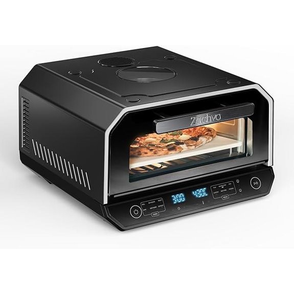 Indoor Pizza Oven with Touchscreen and Accessories