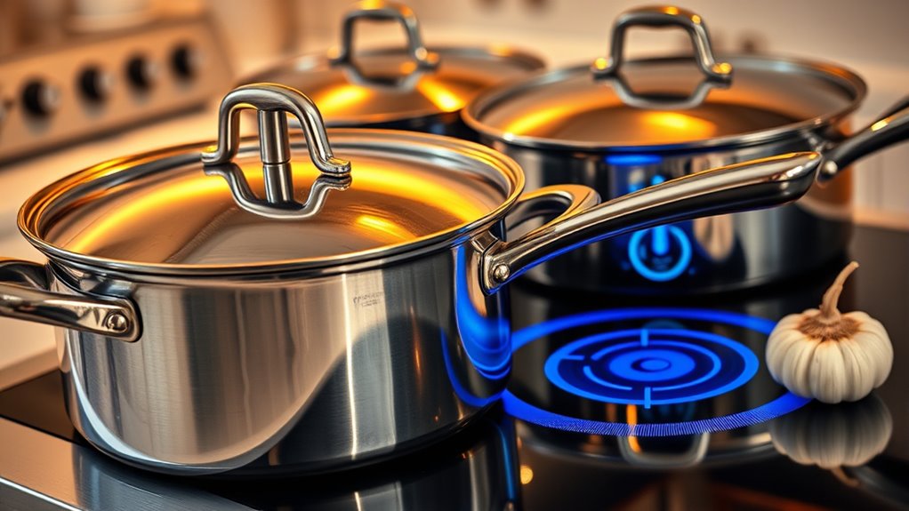 induction compatible durable cookware