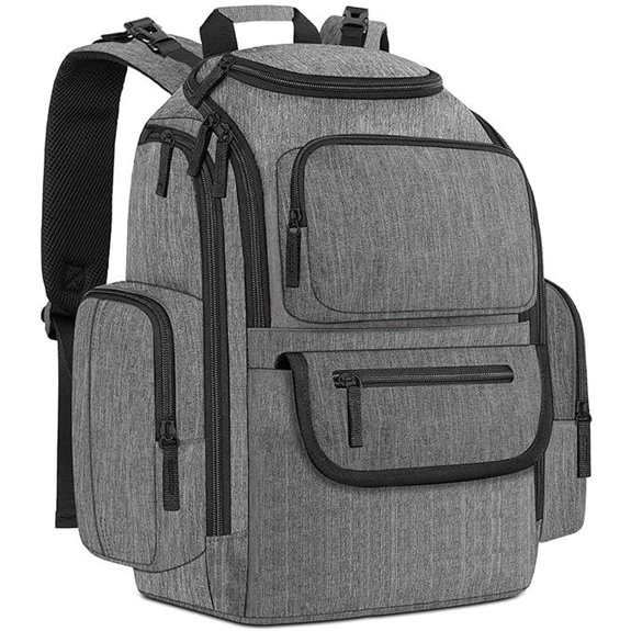 Mancro Diaper Bag Backpack with Insulated Pockets