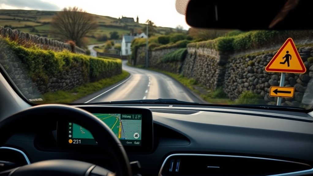 irish signage requires attentiveness