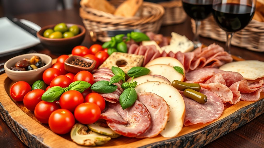 italian antipasti flavor variety
