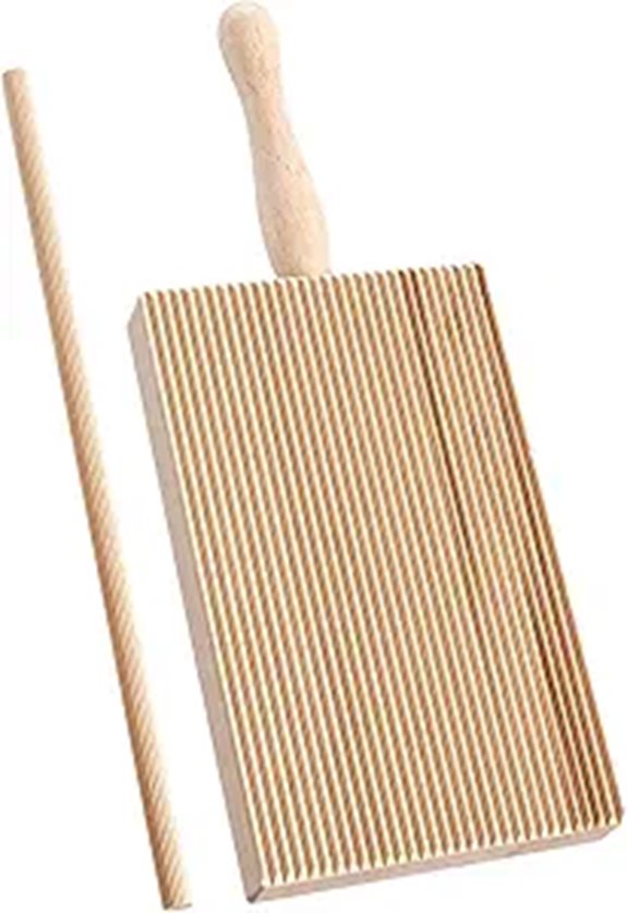 Fantes Cousin Allora’s Garganelli Maker Made in Italy Beechwood