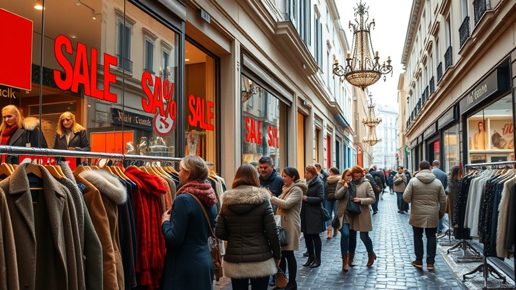 italian winter sales start early