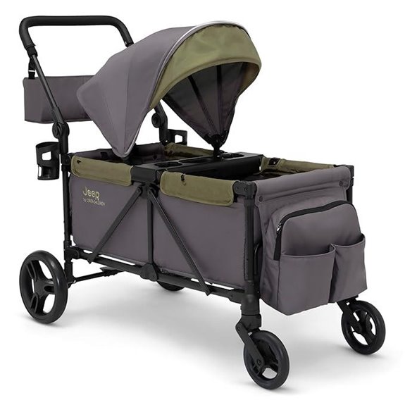 Jeep Sport All-Terrain Stroller Wagon with Accessories