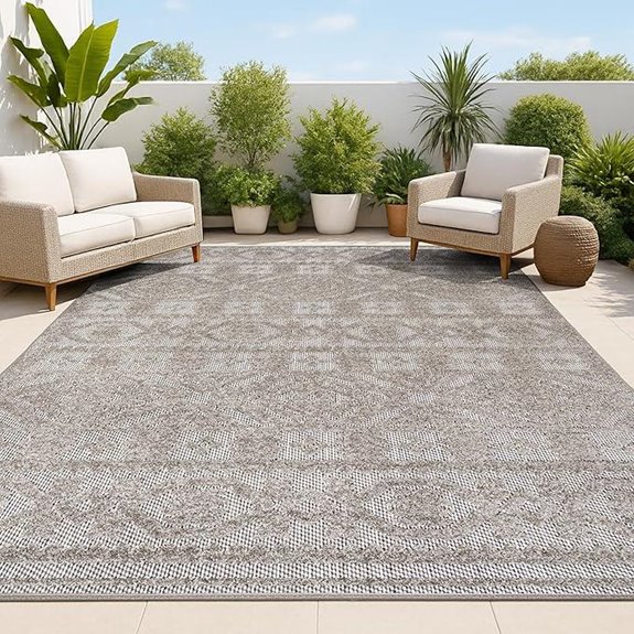 Jonathan Y Mediterranean Tile Area Rug 8x10
