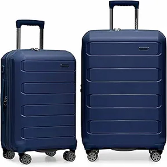 Traveler's Choice Pagosa Spinner Luggage Set (2-Piece)