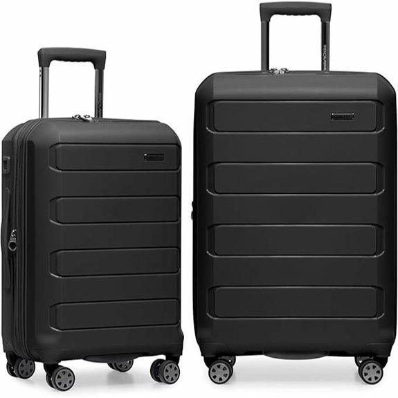 Traveler's Choice Pagosa Spinner Luggage Set (2-Piece)