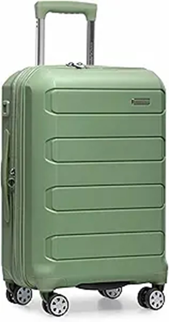 Traveler's Choice Pagosa Spinner Luggage 22-Inch