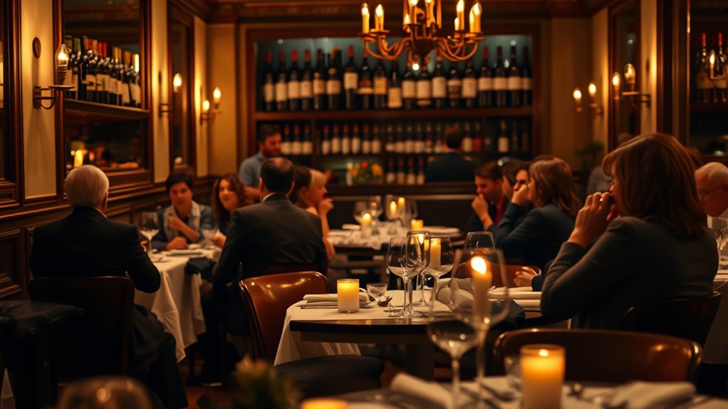 keep voice low respect ambiance