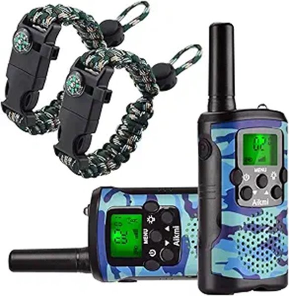 Kids Walkie Talkies 22 Channel 3-Mile Range Durable Toy