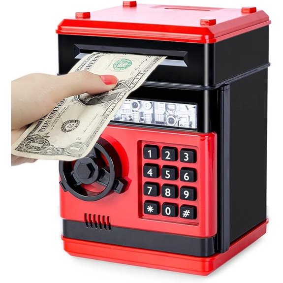Refasy Coin Bank for Kids Age 3-12