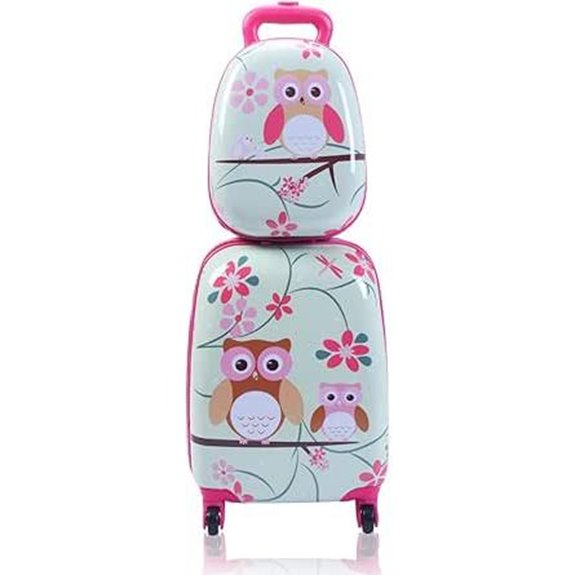Goplus Kids Luggage Set with Spinner Wheels