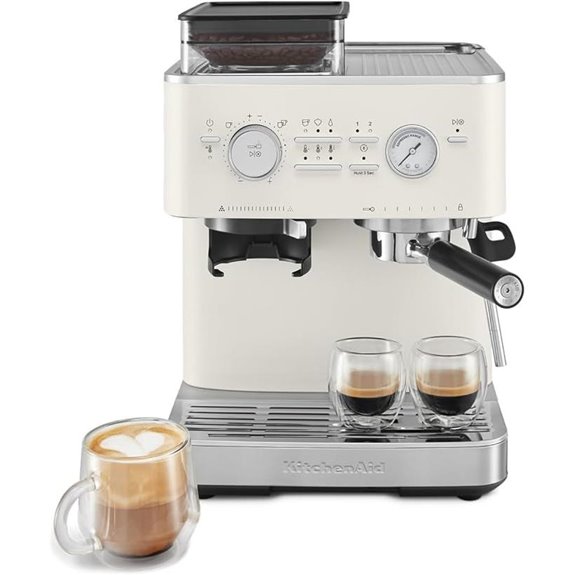 KitchenAid Semi-Automatic Espresso Machine with Grinder