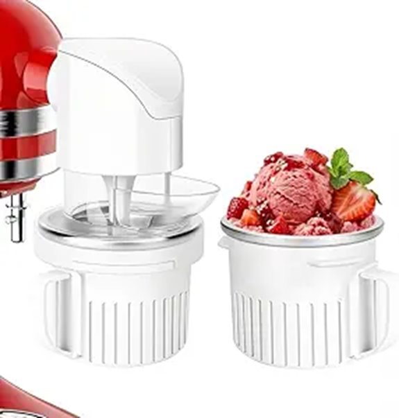 Ice Cream Attachment for KitchenAid Mixer