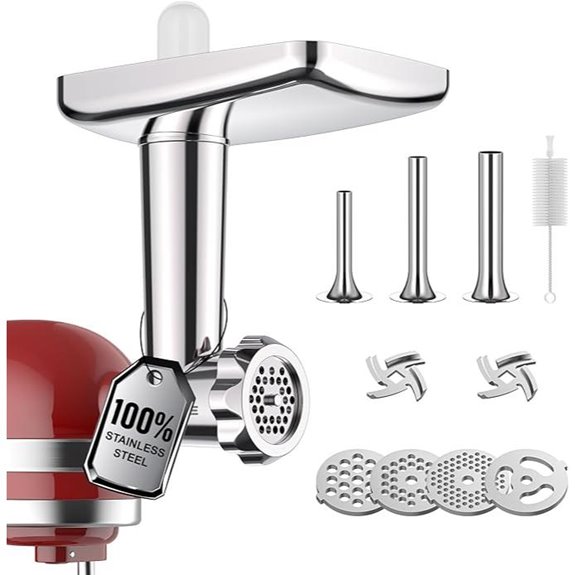 GVODE Meat Grinder Attachment for KitchenAid Mixer