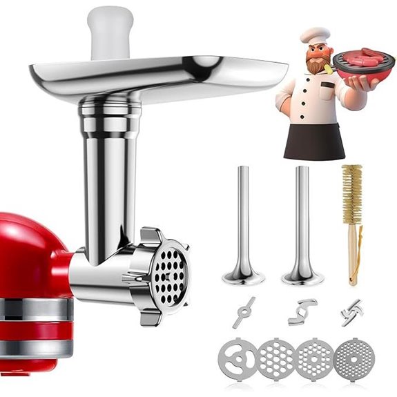 KitchenAid Metal Food Grinder Attachments Set