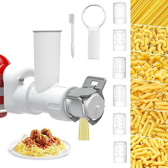 Kitchenaid Pasta Maker Attachment with 6 Shapes