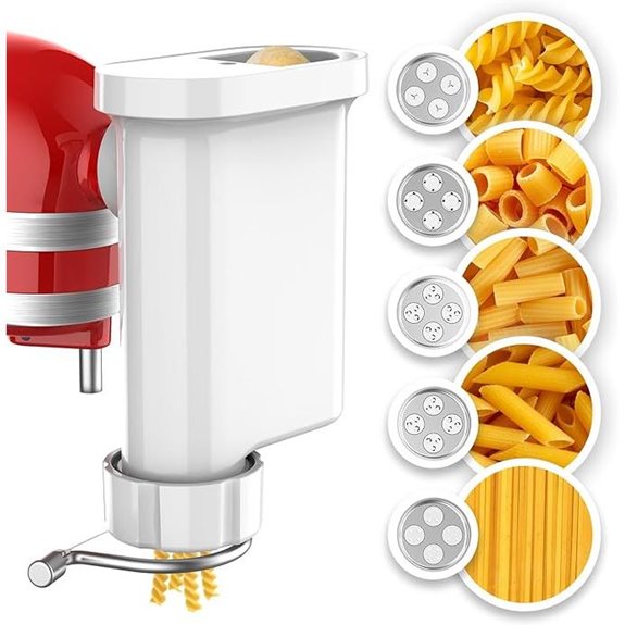 Kitchenaid Pasta Attachment with 5 Plates
