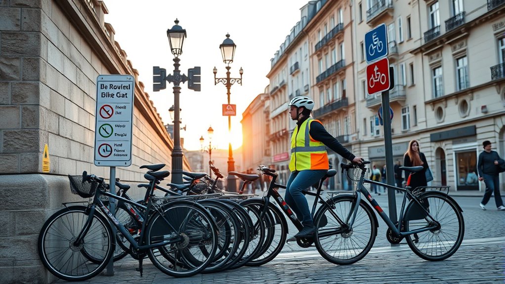 know local cycling regulations