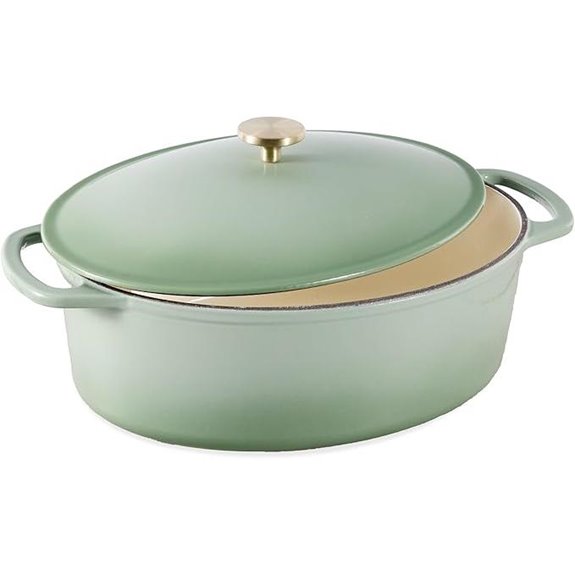 Best Choice Products 7.5 Qt Enamel Cast-Iron Dutch Oven