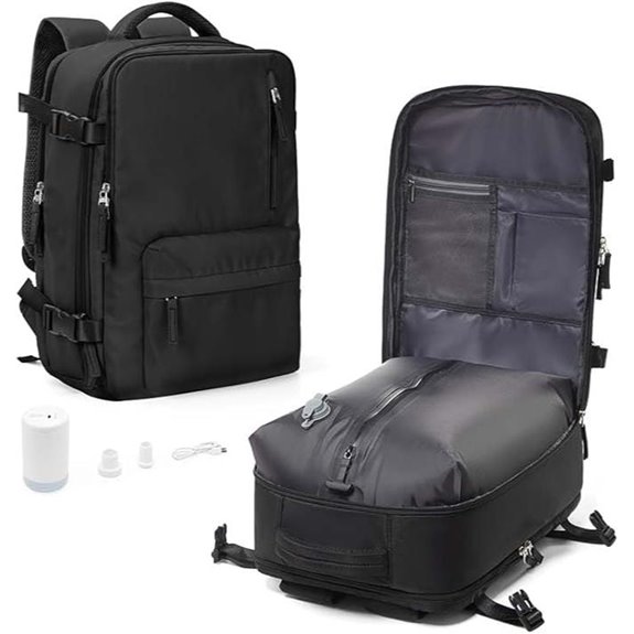 WONHOX Large Travel Backpack for Laptop and Business