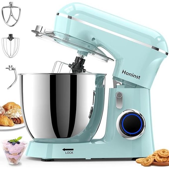 6.5QT 10-Speed Tilt-Head Stand Mixer with Accessories