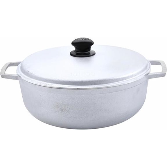 IMUSA 7.5 Quart Traditional Colombian Caldero with Lid