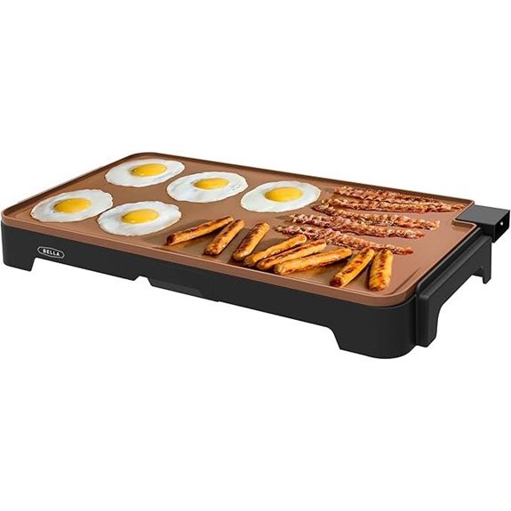 Bella XL Electric Ceramic Titanium Griddle