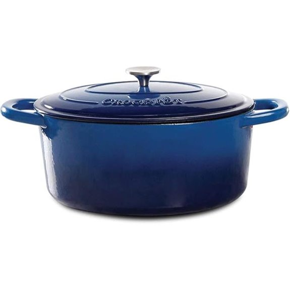 Crock Pot Artisan 7-Quart Enameled Dutch Oven