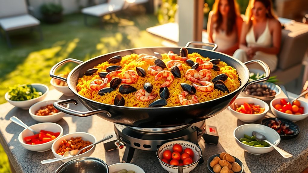 large group paella essentials