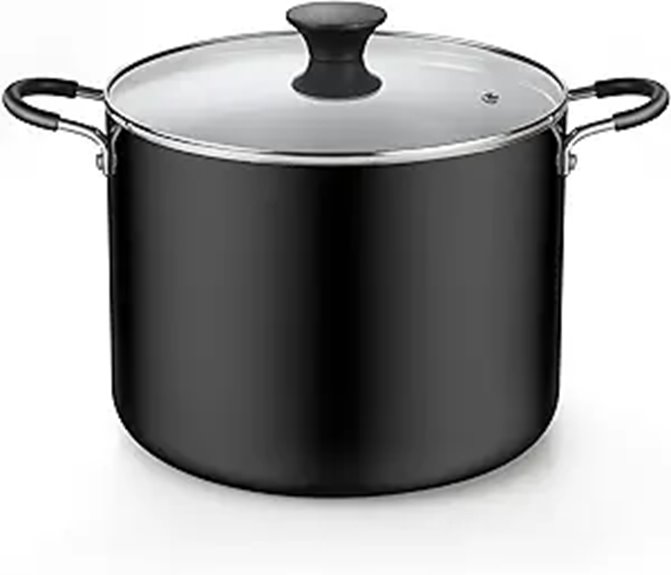 Cook N Home 10.5-Qt Nonstick Stockpot with Lid