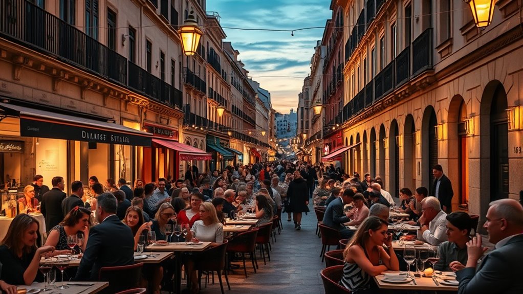 late night dining influenced by modern factors