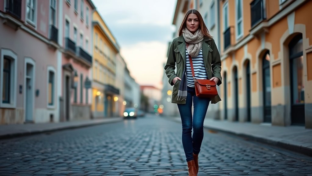 layer up for cooler evenings