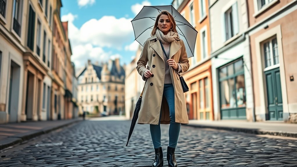 layered clothing for variable weather