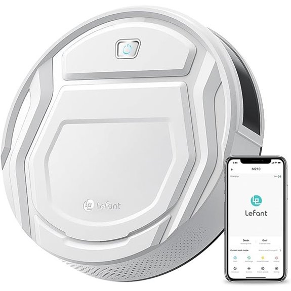 Lefant Robot Vacuum with App Alexa 120 Min Runtime