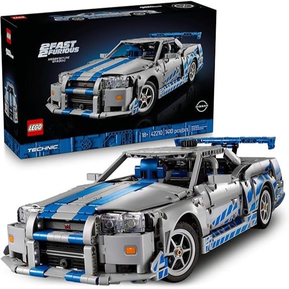 LEGO Nissan Skyline GT-R (R34) Building Kit