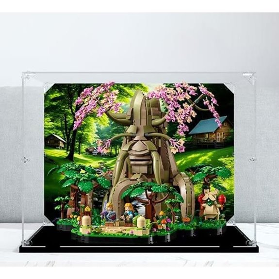 Acrylic Display Case for Lego Zelda Deku Tree Set