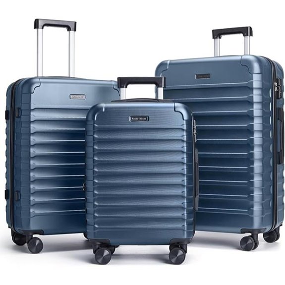 LIGHT FLIGHT 3-Piece Hard Shell Luggage Set