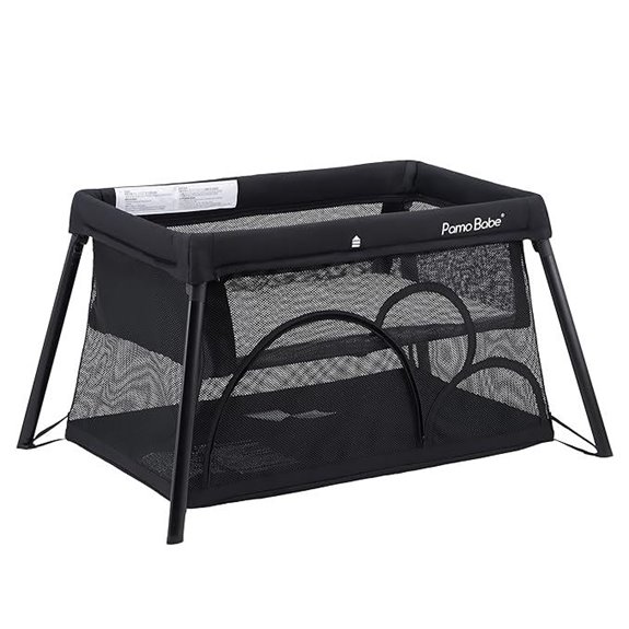 Pamo Babe Lightweight Travel Baby Playard & Bassinet
