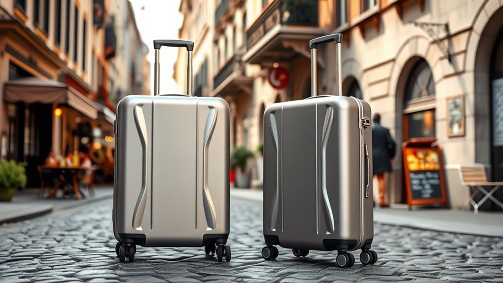 lightweight durable organized luggage