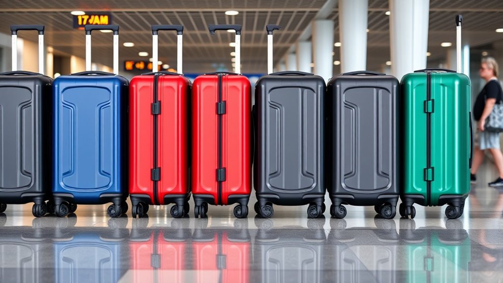 lightweight durable secure suitcase