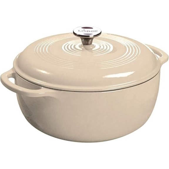 Lodge 7.5 Quart Enameled Cast Iron Dutch Oven