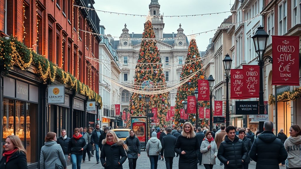 london christmas holiday schedule
